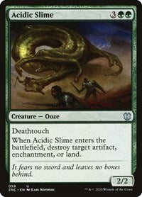 Acidic Slime [Zendikar Rising Commander] - Evolution TCG