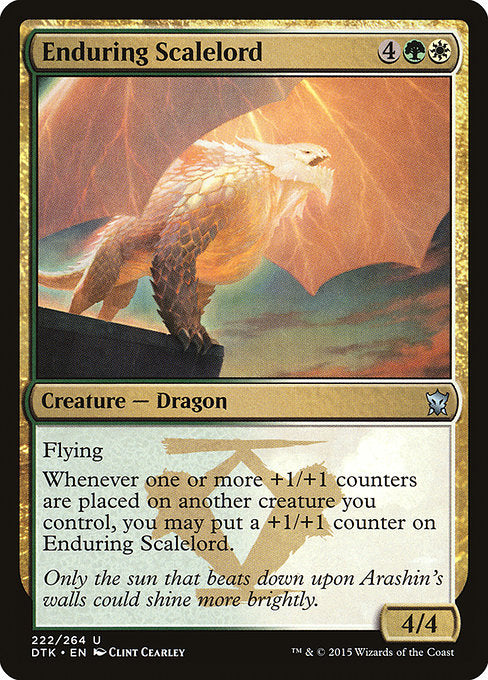 Enduring Scalelord [Dragons of Tarkir] - Evolution TCG