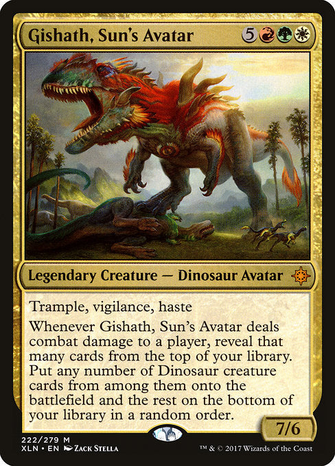 Gishath, Sun's Avatar [Ixalan] - Evolution TCG
