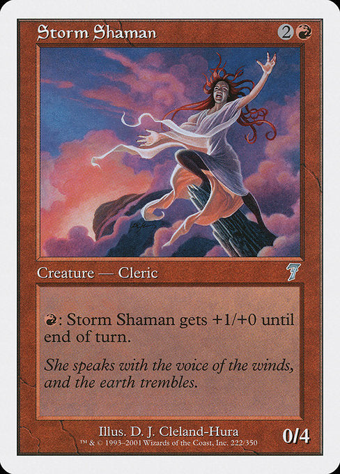 Storm Shaman [Seventh Edition] - Evolution TCG