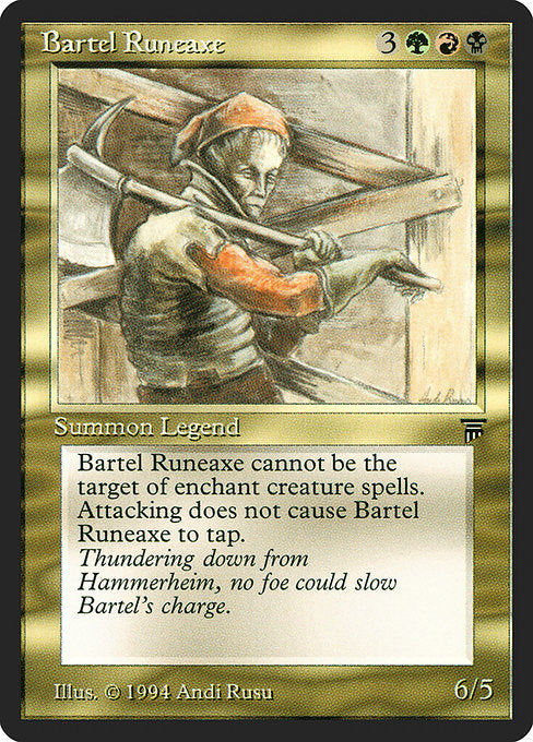 Bartel Runeaxe [Legends] - Evolution TCG