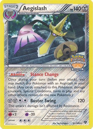Aegislash (85/146) (Regional Championship Promo) [XY: Base Set] - Evolution TCG
