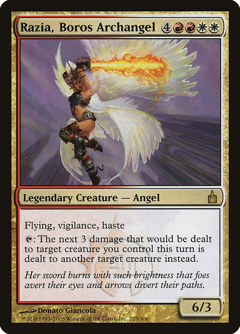 Razia, Boros Archangel [Ravnica: City of Guilds] - Evolution TCG