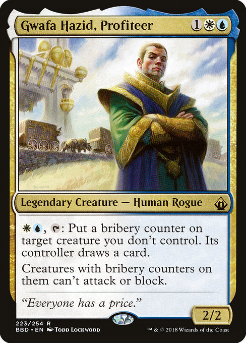 Gwafa Hazid, Profiteer [Battlebond] - Evolution TCG