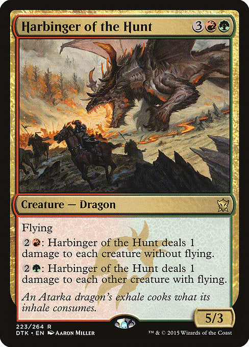 Harbinger of the Hunt [Dragons of Tarkir] - Evolution TCG