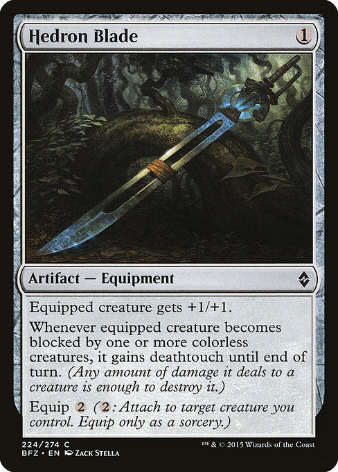 Hedron Blade [Battle for Zendikar] - Evolution TCG