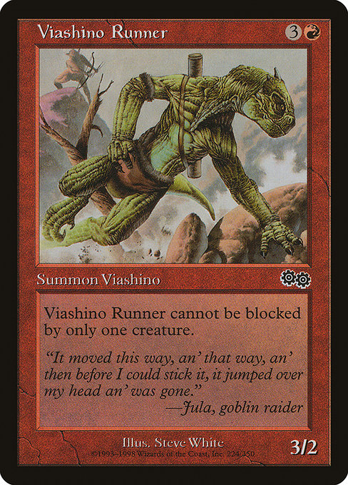 Viashino Runner [Urza's Saga] - Evolution TCG