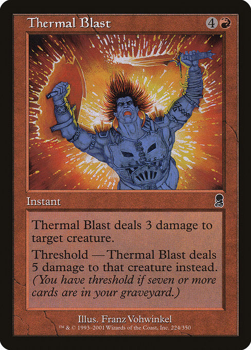 Thermal Blast [Odyssey] - Evolution TCG