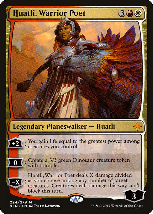 Huatli, Warrior Poet [Ixalan] - Evolution TCG