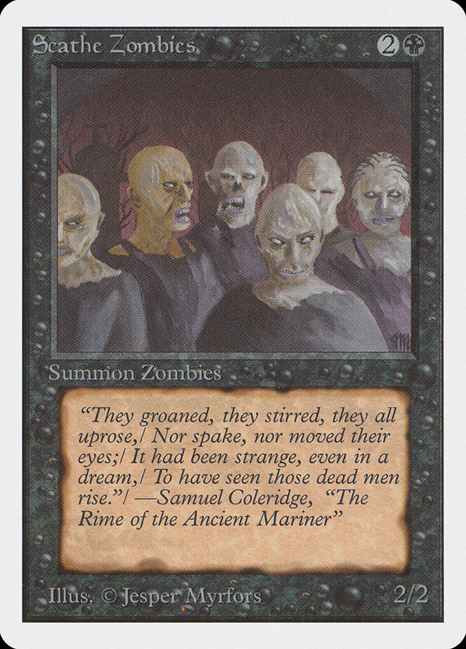 Scathe Zombies [Unlimited Edition] - Evolution TCG