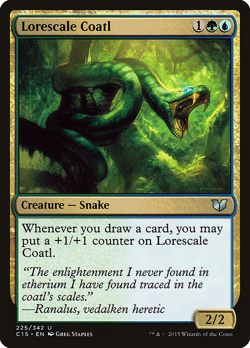 Lorescale Coatl [Commander 2015] - Evolution TCG