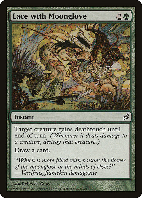 Lace with Moonglove [Lorwyn] - Evolution TCG