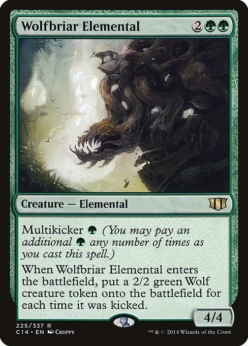 Wolfbriar Elemental [Commander 2014] - Evolution TCG