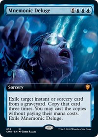 Mnemonic Deluge (Extended Art) [Commander Legends] - Evolution TCG