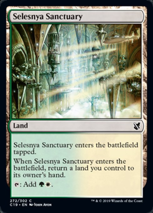 Selesnya Sanctuary [Commander 2019] - Evolution TCG