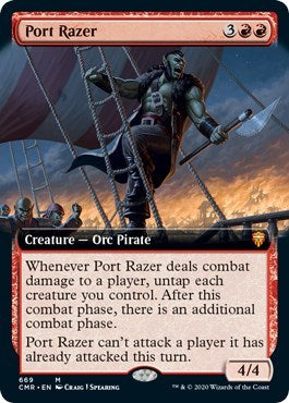 Port Razer (Extended Art) [Commander Legends] - Evolution TCG