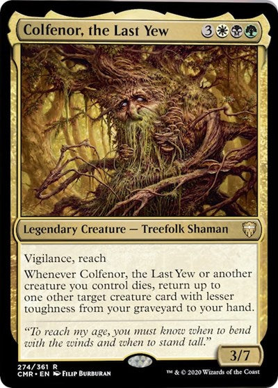 Colfenor, the Last Yew [Commander Legends] - Evolution TCG