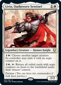 Livio, Oathsworn Sentinel [Commander Legends] - Evolution TCG
