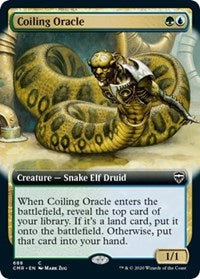 Coiling Oracle (Extended Art) [Commander Legends] - Evolution TCG