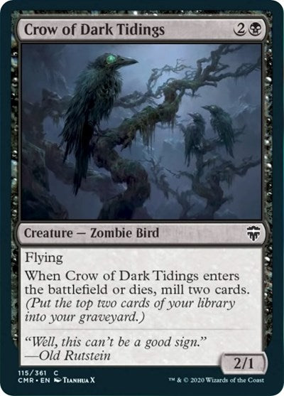 Crow of Dark Tidings [Commander Legends] - Evolution TCG