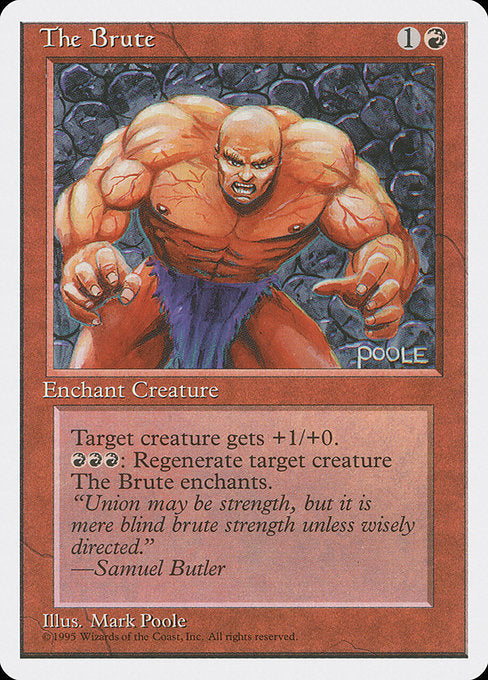 The Brute [Fourth Edition] - Evolution TCG