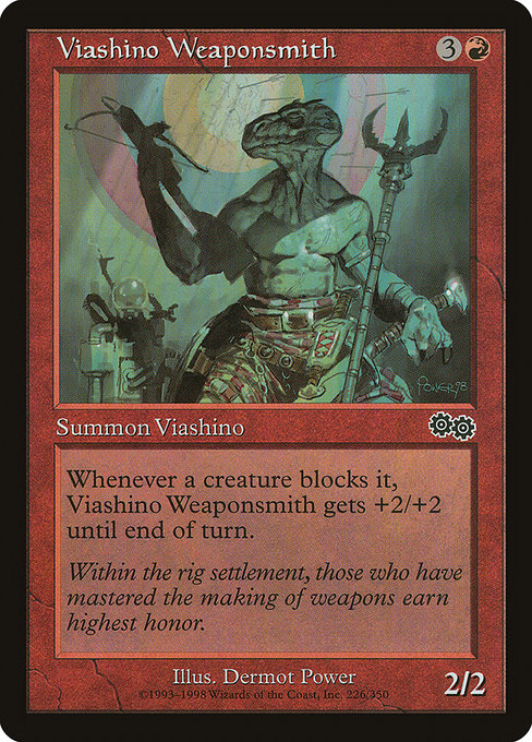 Viashino Weaponsmith [Urza's Saga] - Evolution TCG