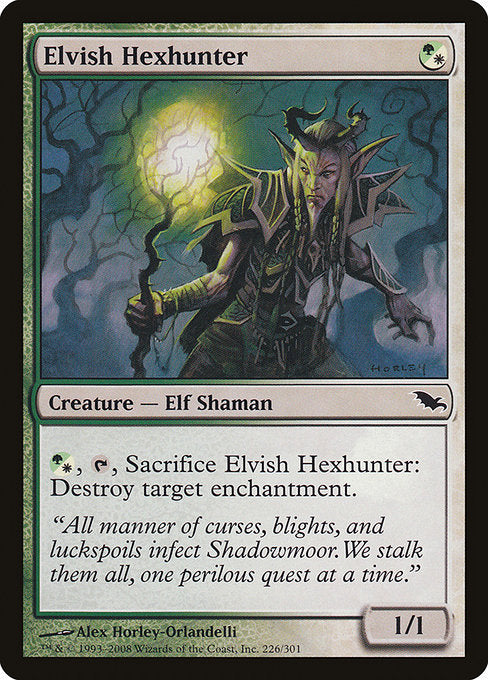 Elvish Hexhunter [Shadowmoor] - Evolution TCG