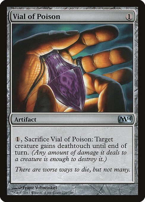 Vial of Poison [Magic 2014] - Evolution TCG