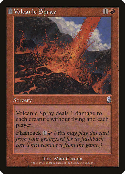 Volcanic Spray [Odyssey] - Evolution TCG