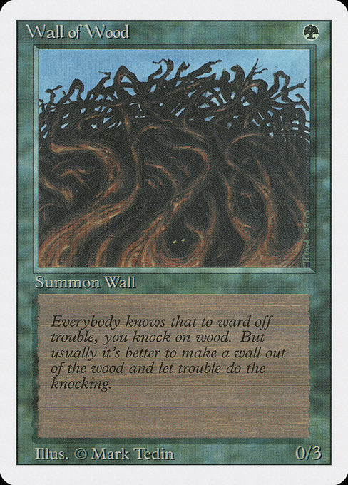Wall of Wood [Revised Edition] - Evolution TCG