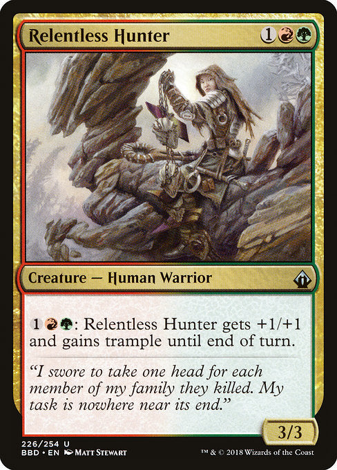 Relentless Hunter [Battlebond] - Evolution TCG