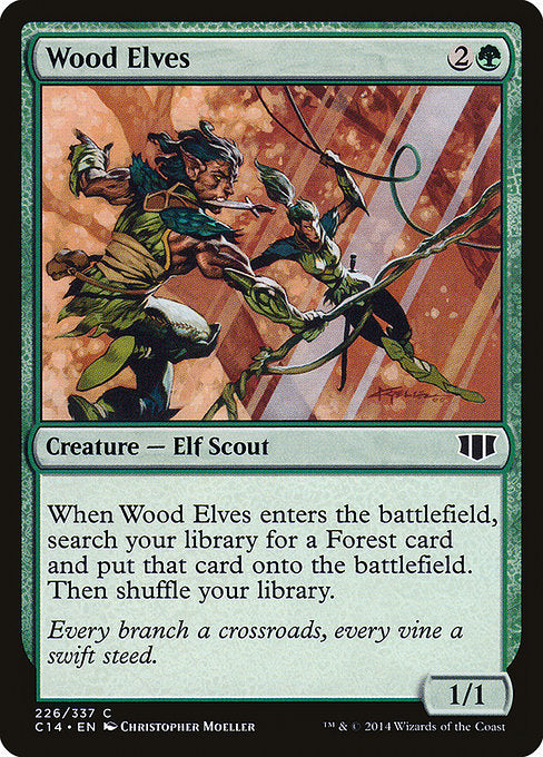 Wood Elves [Commander 2014] - Evolution TCG