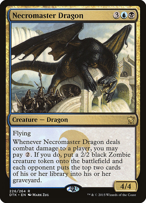 Necromaster Dragon [Dragons of Tarkir] - Evolution TCG