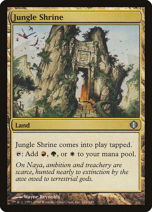 Jungle Shrine [Shards of Alara] - Evolution TCG