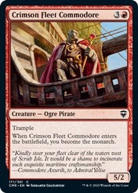 Crimson Fleet Commodore [Commander Legends] - Evolution TCG