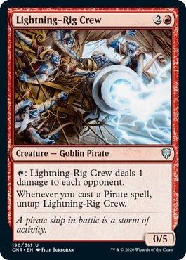 Lightning-Rig Crew [Commander Legends] - Evolution TCG