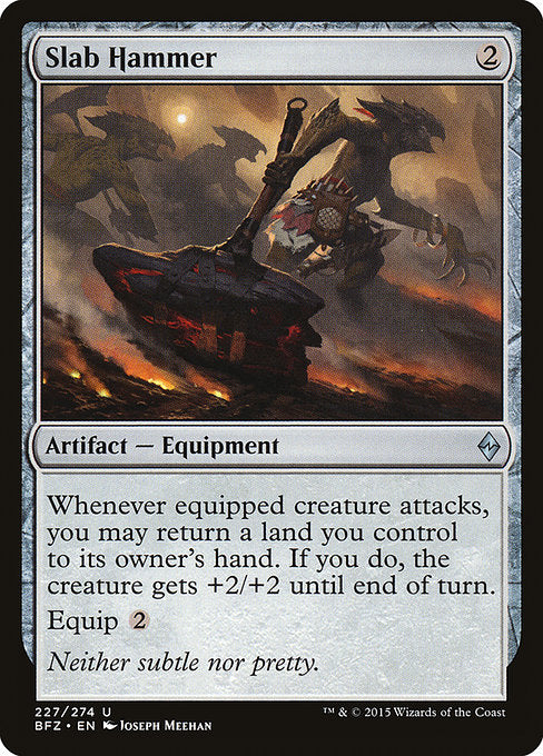 Slab Hammer [Battle for Zendikar] - Evolution TCG