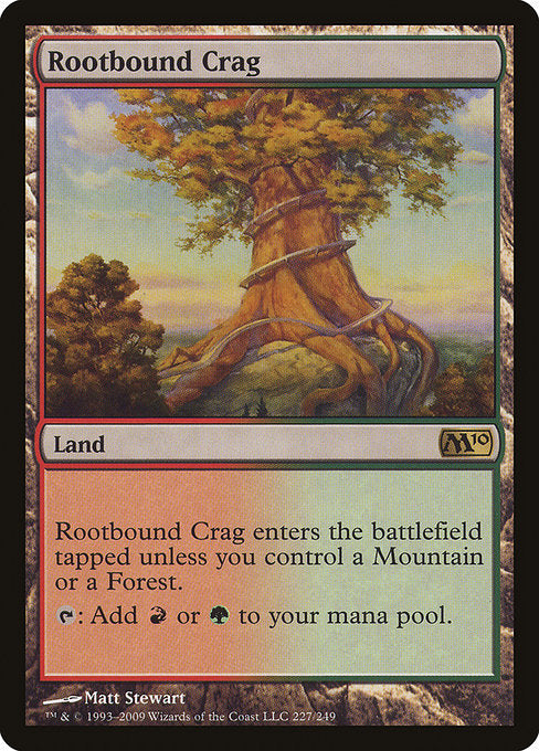 Rootbound Crag [Magic 2010] - Evolution TCG