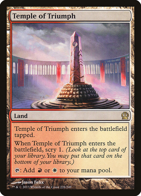 Temple of Triumph [Theros] - Evolution TCG