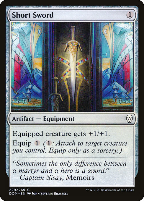 Short Sword [Dominaria] - Evolution TCG