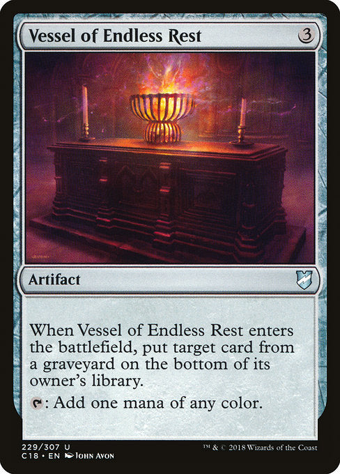 Vessel of Endless Rest [Commander 2018] - Evolution TCG