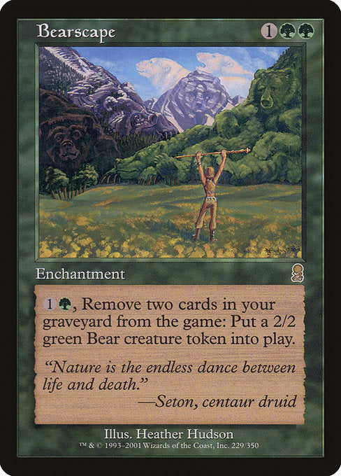 Bearscape [Odyssey] - Evolution TCG