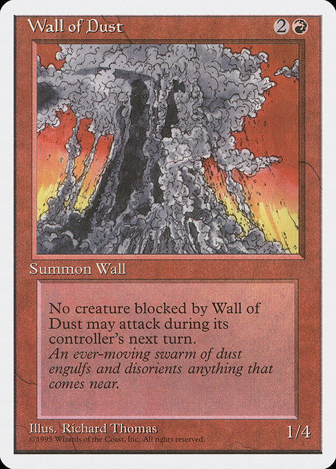 Wall of Dust [Fourth Edition] - Evolution TCG