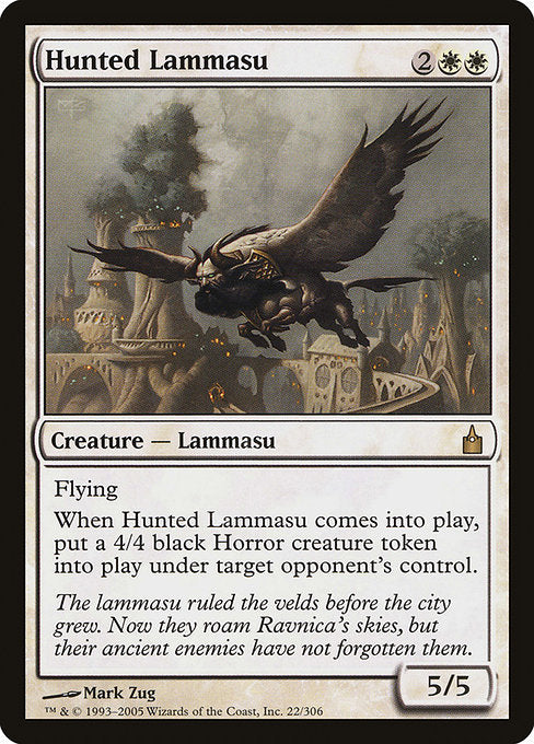 Hunted Lammasu [Ravnica: City of Guilds] - Evolution TCG