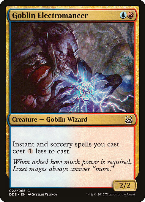 Goblin Electromancer [Duel Decks: Mind vs. Might] - Evolution TCG