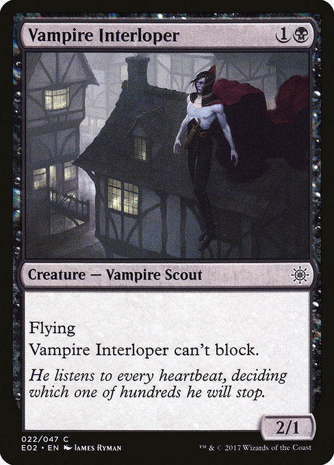 Vampire Interloper [Explorers of Ixalan] - Evolution TCG