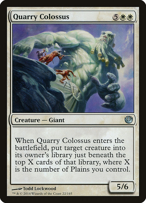 Quarry Colossus [Journey into Nyx] - Evolution TCG