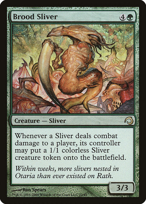 Brood Sliver [Premium Deck Series: Slivers] - Evolution TCG