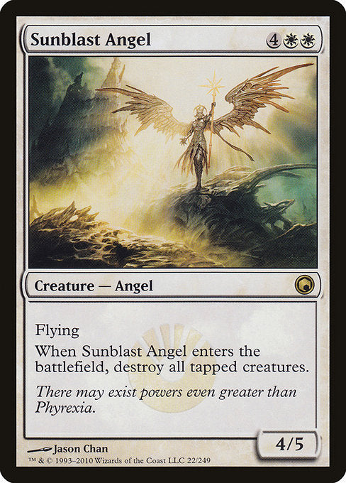 Sunblast Angel [Scars of Mirrodin] - Evolution TCG