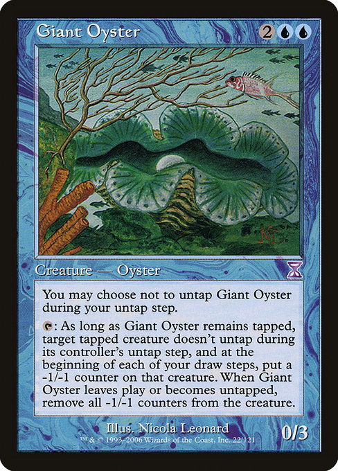 Giant Oyster [Time Spiral Timeshifted] - Evolution TCG
